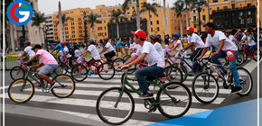 Lima: Organizan bicicleteada para promover vacunación el 29 de mayo