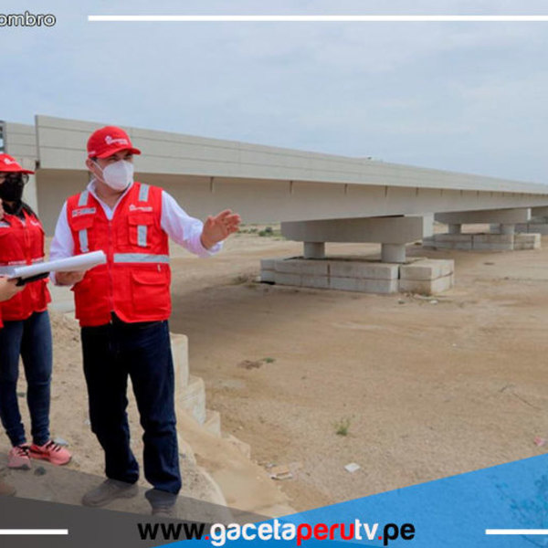 Lambayeque: Supervisan colegios y carretera que benefician a 50,000 ciudadanos 