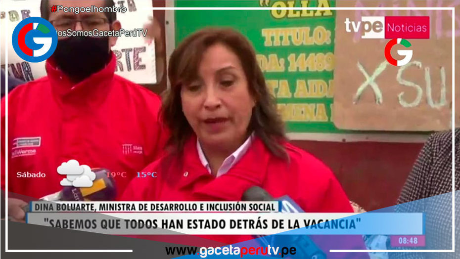 Boluarte admitió que sí firmó documentos como representante de club departamental cuando ya era ministra de Estado