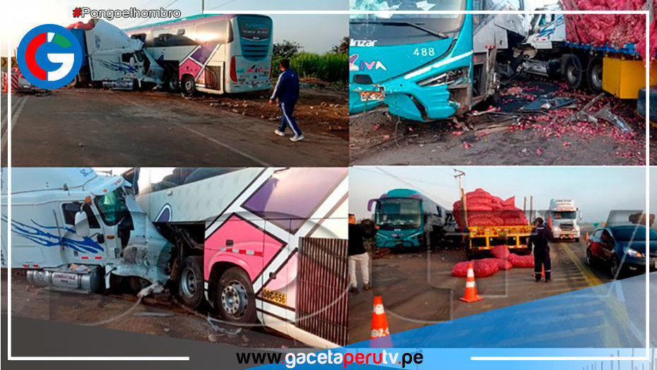 Robo de costales de cebolla en plena Panamericana norte en Trujillo