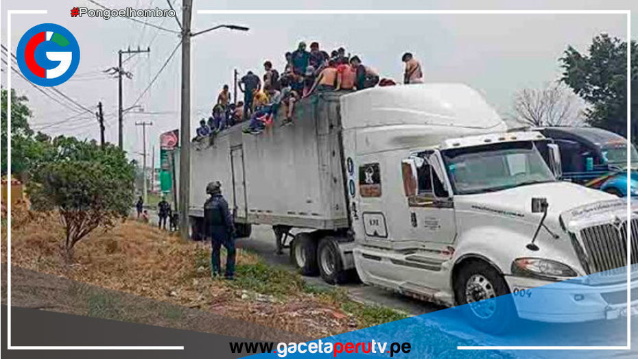 México: Encuentran a 275 migrantes abandonados en caja de tráiler en Veracruz