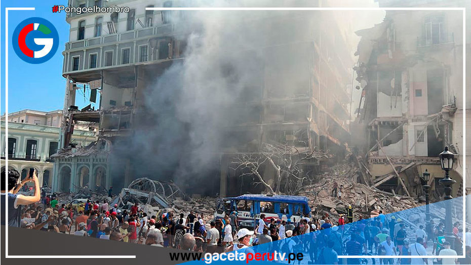 Confirman la muerte de cuatro personas y 13 desaparecidos en la explosión en el Hotel Saratoga, frente al Capitolio de La Habana