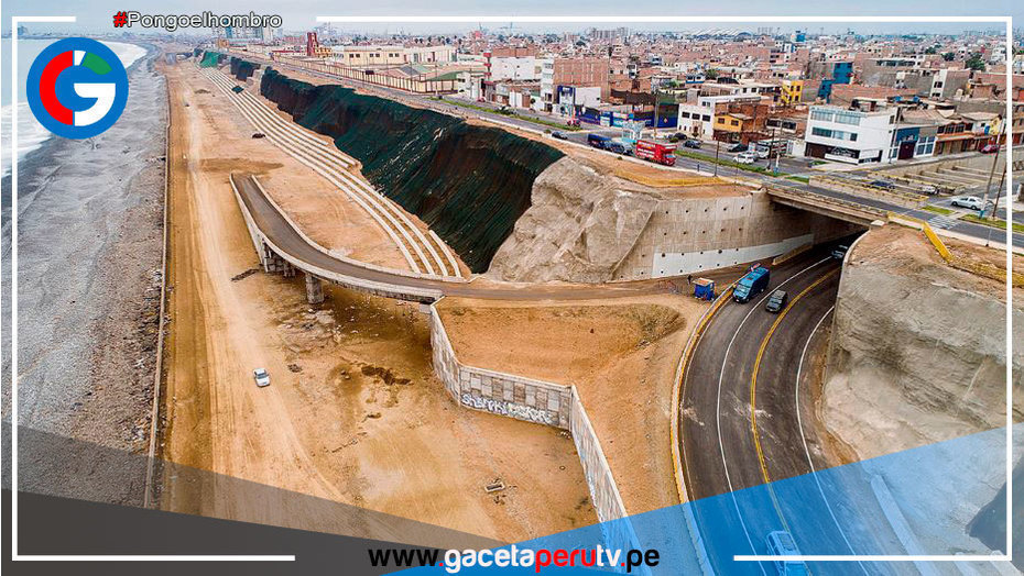 Costa verde del Callao: Se cerrará la vía por inicio de obras