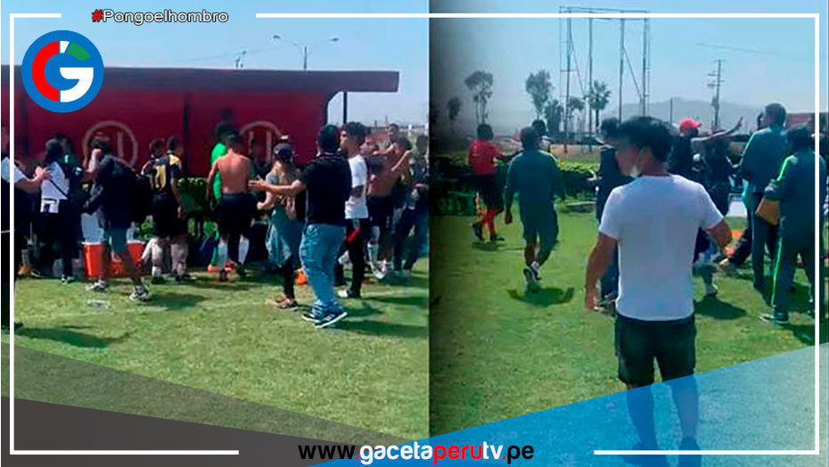 Clásico de menores Universitario vs. Alianza lima termina con enfrentamientos y disparos al aire