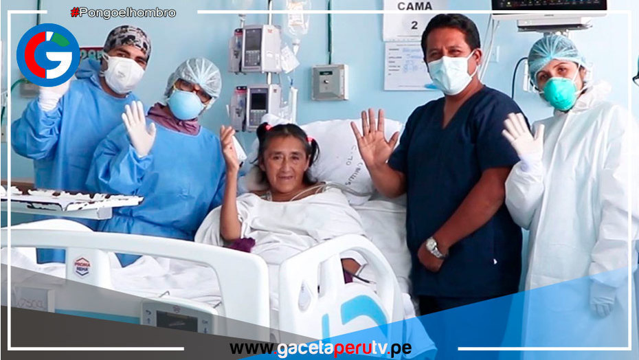 Madre de familia se recupera tras 240 días en UCI por caída de 30 metros