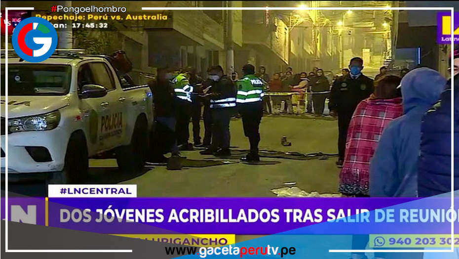 Asesino mató a dos jóvenes después de una fiesta