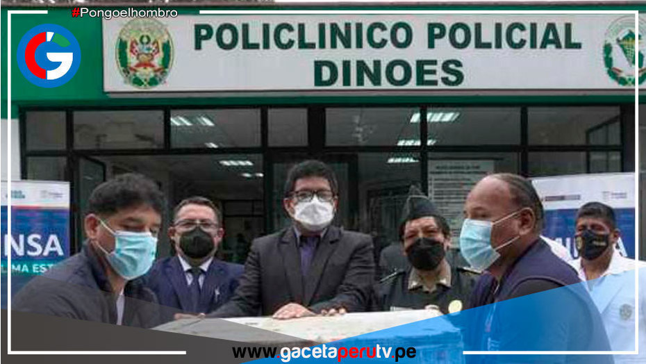 Entregan primer lote de vacunas contra covid-19 e influenza a Dinoes