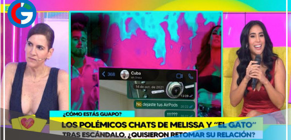 Melissa paredes a Rodrigo cubas: “Pensé que era un buen padre”