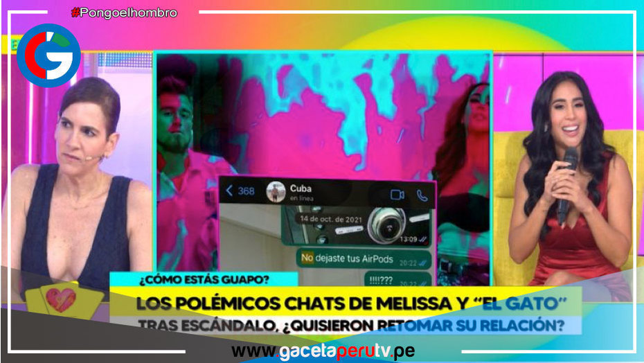 Melissa paredes a Rodrigo cubas: “Pensé que era un buen padre”