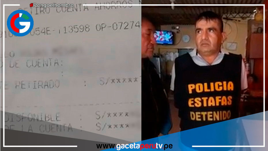 Engañan a hombre y le terminan robando S/ 70,000