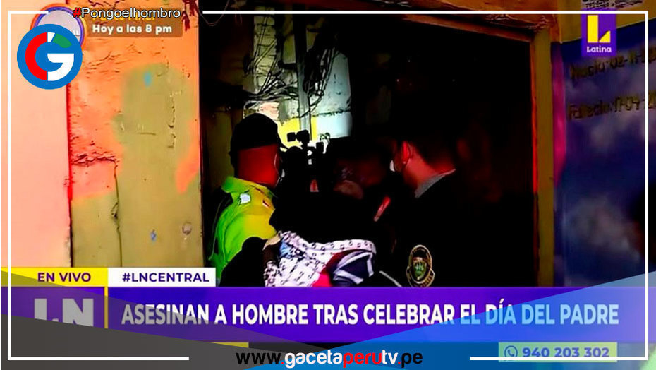Extranjero fue decapitado por su amigo en medio de las celebraciones del Día del Padre en Jirón Ancash