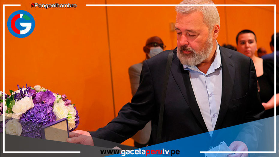 Periodista ruso vende su medalla del Premio Nobel por $ 103 millones