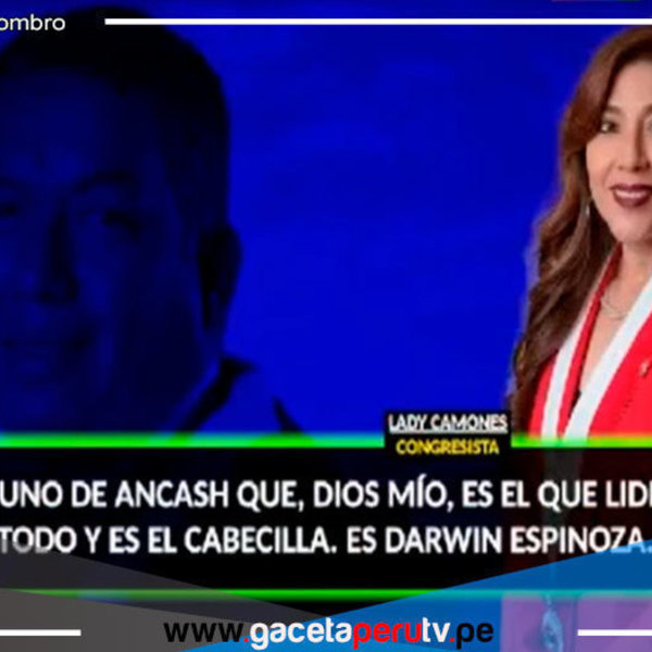 Se filtra audio de Lady Camones donde dice “Acción Popular es una banda delincuencial”