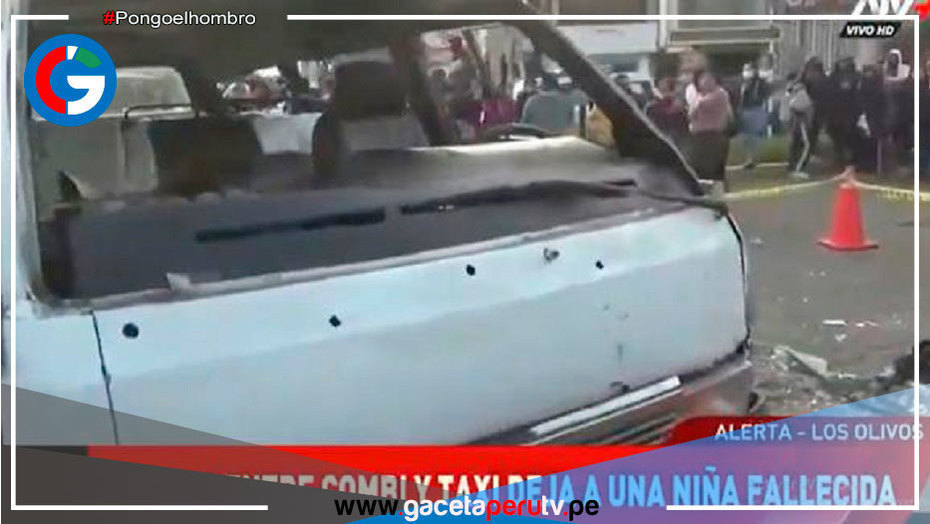 Una niña de 10 años murió al recibir un impacto de un vehículo