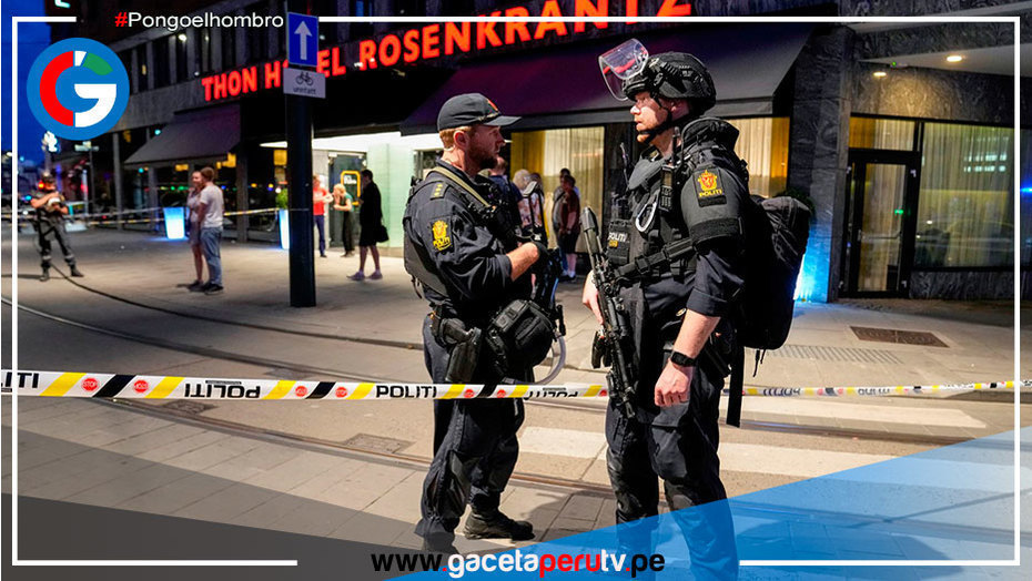 Dos muertos y varios heridos graves en un tiroteo en Oslo