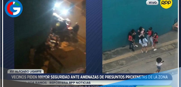 Vecinos denunciaron que fueron amenazados por la mafia de prostitución callejera