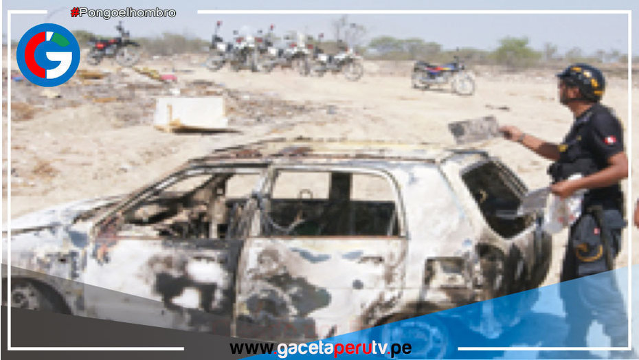Hallan a hombre quemado dentro de su auto en Ilo