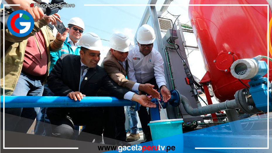 Nueva planta portátil de agua beneficia a más de 5,000 pobladores de Cañete