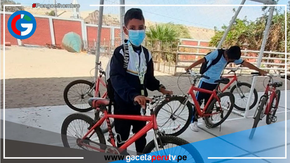 Piura: 4,000 escolares retornan a las aulas en bicicleta