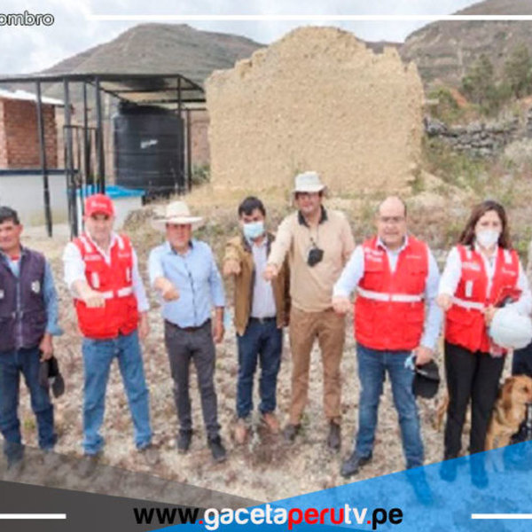 Obras de agua y pistas benefician a distrito cajamarquino de Ichocán 