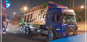 En el Agustino piloto y copiloto de un tráiler se estrellaron contra un tren de carga