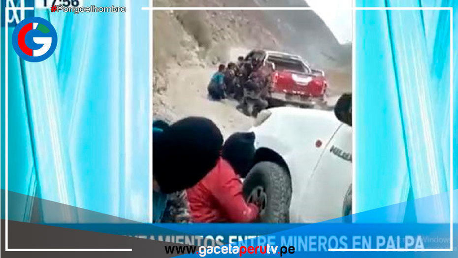 Dos policías heridos en enfrentamiento entre mineros informales por depósito de oro