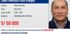 Ex Ministro Juan Silva, fue incluido en Programa de Recompensas