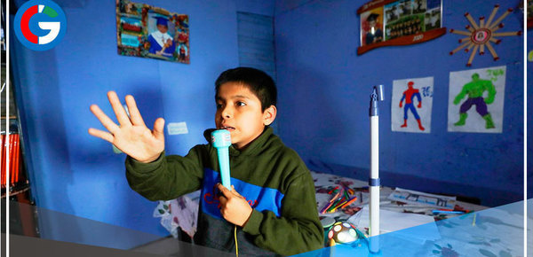 Ventanilla: Niño con síndrome de Asperger se supera a diario y sueña con ser artista 