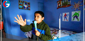 Ventanilla: Niño con síndrome de Asperger se supera a diario y sueña con ser artista 