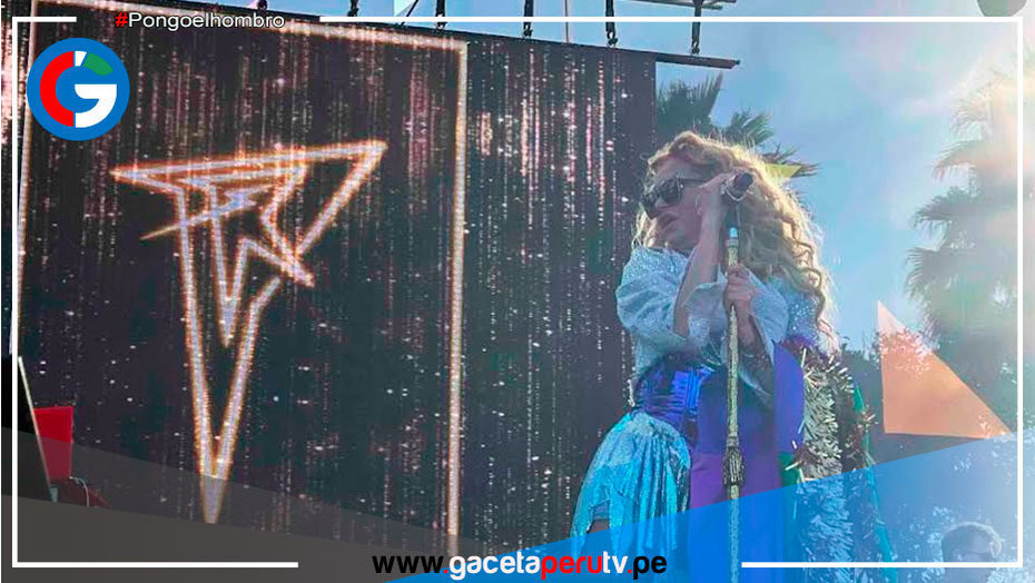 Paulina Rubio vuelve al escenario