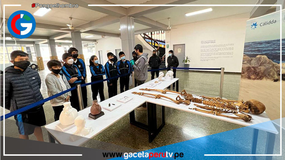 Municipio de Chorrillos exhibe restos de Yaku, el pescador de Armatambo