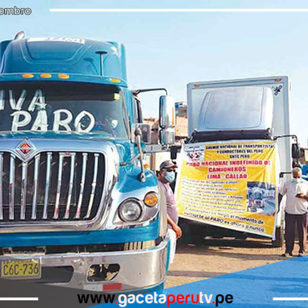 Confirman que habrá paro de transportistas de carga y exhortan a gremios a aceptar diálogo
