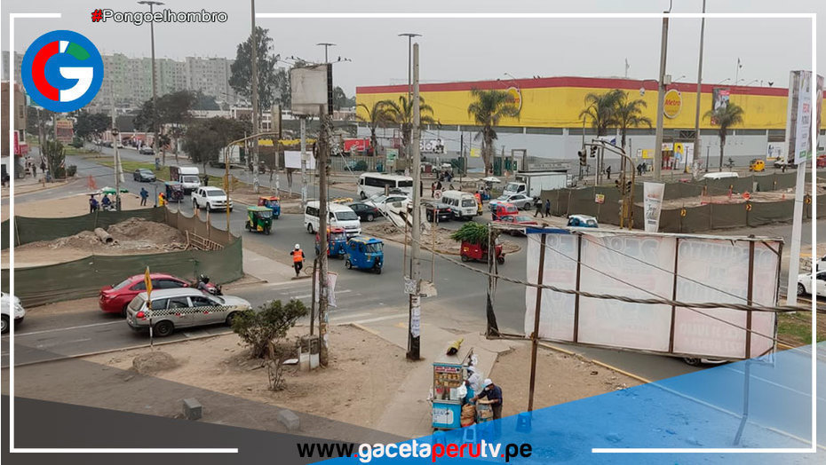 Cerrarán vía intersección Av. Belaunde y Universitararia hoy lunes 18 por obras de ampliación del del Metropolitano