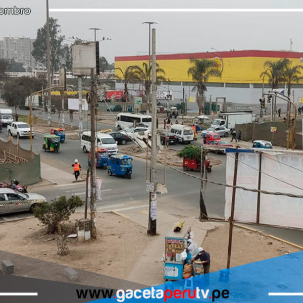 Cerrarán vía intersección Av. Belaunde y Universitararia hoy lunes 18 por obras de ampliación del del Metropolitano