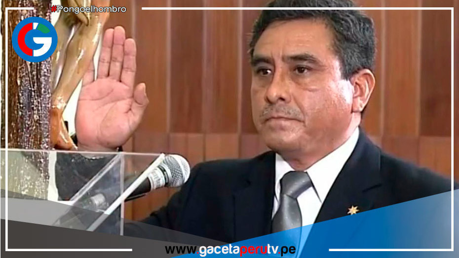 Juramenta nuevo ministro del Interior Willy Huerta Olivas