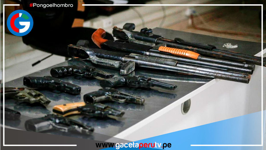 San Juan de Lurigancho: Incautan 17 armas de fuego a empresa de seguridad