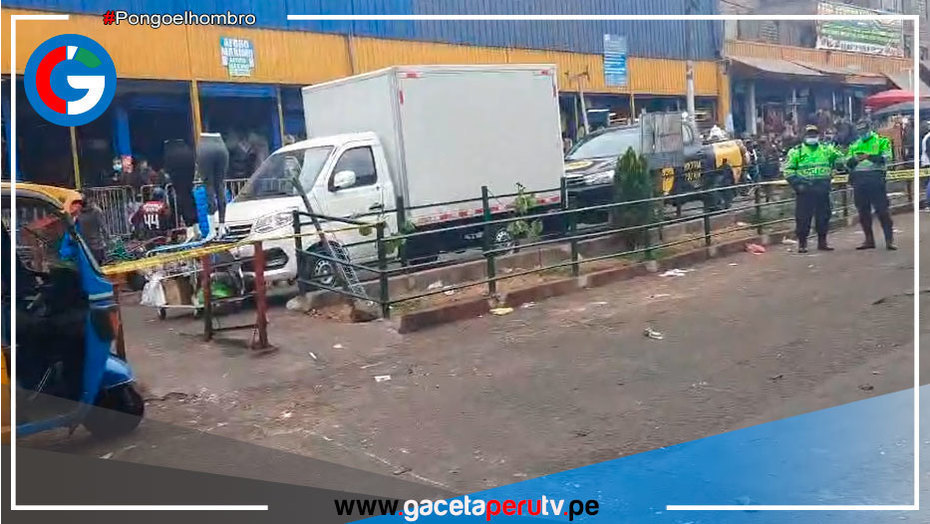 Asesinan a balazos a vigilante de un mercado en San Martín de Porres