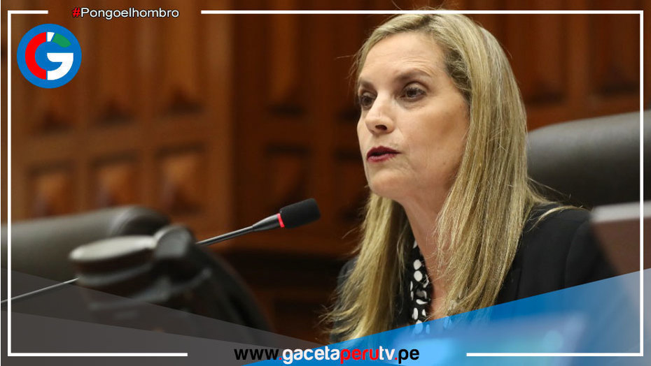 Presidenta del Congreso: “Nuestro principal problema de corrupción está en Palacio de Gobierno”