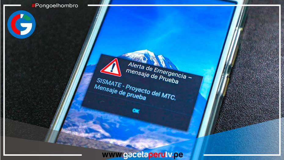 Sistema de alerta ante sismo volverá a sonar en tu celular hoy jueves 21 de julio