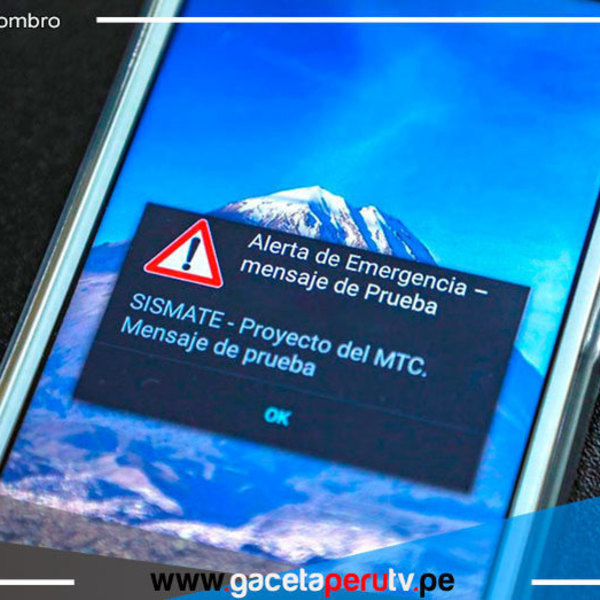 Sistema de alerta ante sismo volverá a sonar en tu celular hoy jueves 21 de julio 
