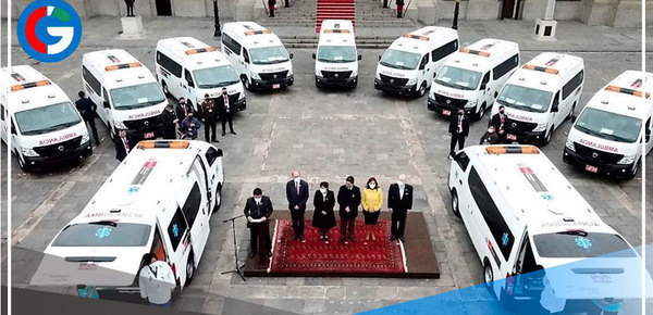 Recibirán 95 ambulancias donadas por Japón para reforzar el sistema de salud 