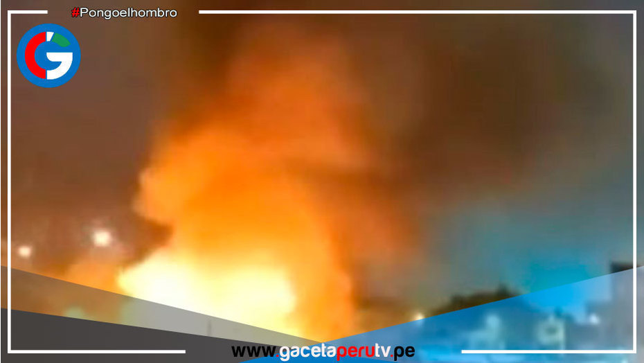 Ate: 5 fallecidos deja incendio en depósito de pirotécnicos