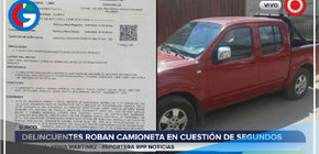 Delincuentes robaron la camioneta de un anciano a plena luz del día