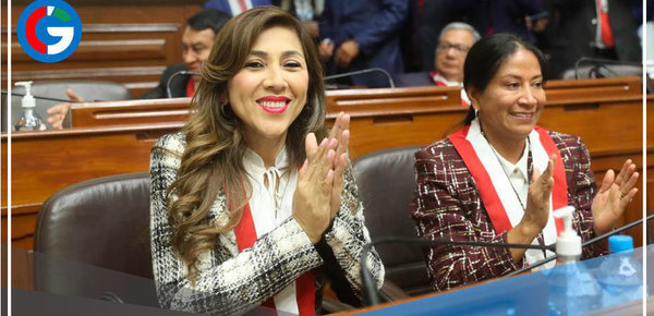 Lady Camones Soriano es elegida presidenta del Congreso