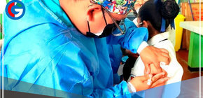 Áncash alcanza el 71.8 % de cobertura en vacunación a niños de 5 a 11 años 