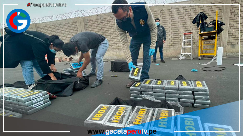 Incautan más de 700 kilos de cocaína en contenedor con pulpa de maracuyá