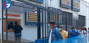 La Libertad: suspenden atención en Gerencia de Transportes 