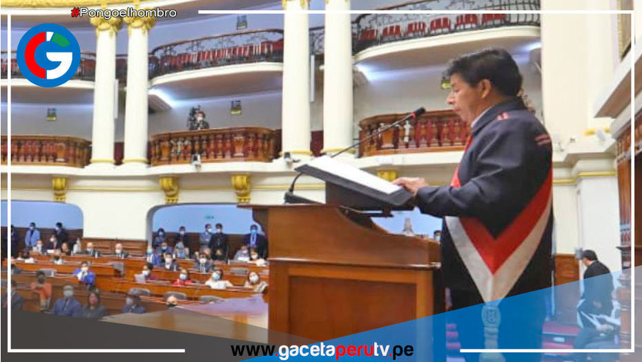 Discurso por Fiestas Patrias en medio de cuestionamientos y voces que piden vacancia de Pedro Castillo