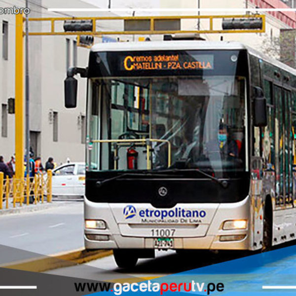 Metropolitano, Metro y corredores funcionarán normalmente este lunes 4 de julio 