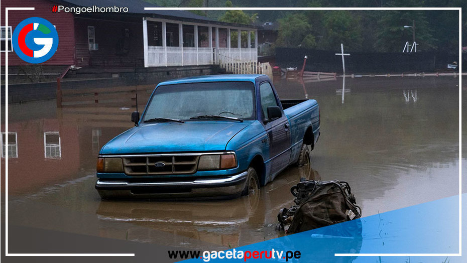 E.E.U.U.: Inundaciones en Kentucky elevan número de muertes a 25